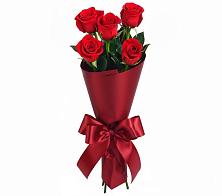 Букет 5 Красных роз Эдлесс Лав в Камышла