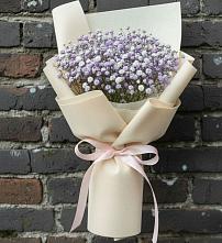 Букет цветов из:  Гипсофила #REPLACE_PRED# Камышла