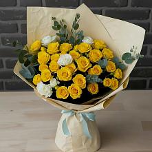 Букет цветов из:  Розы в Камышла