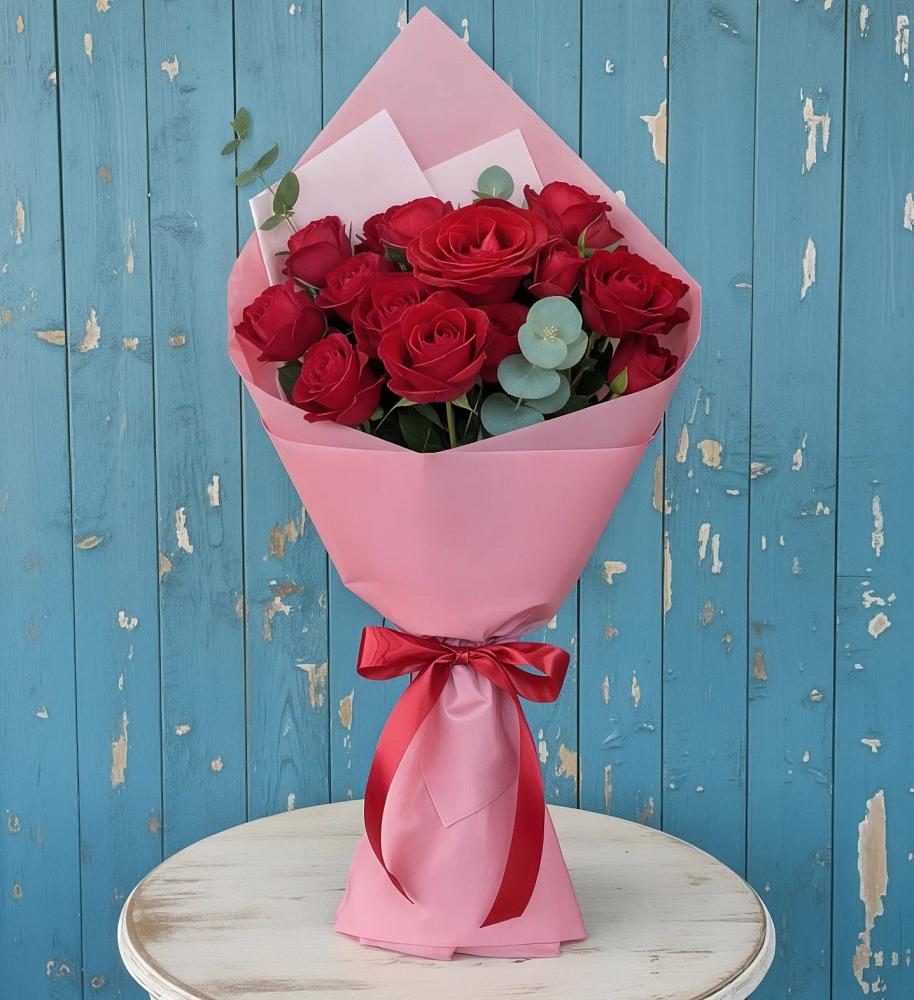 Букет цветов из: Розы в Камышла