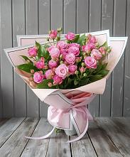 Букет Розовый кустик в Камышла