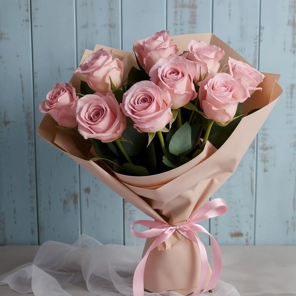 Букет цветов из: Розы в Камышла