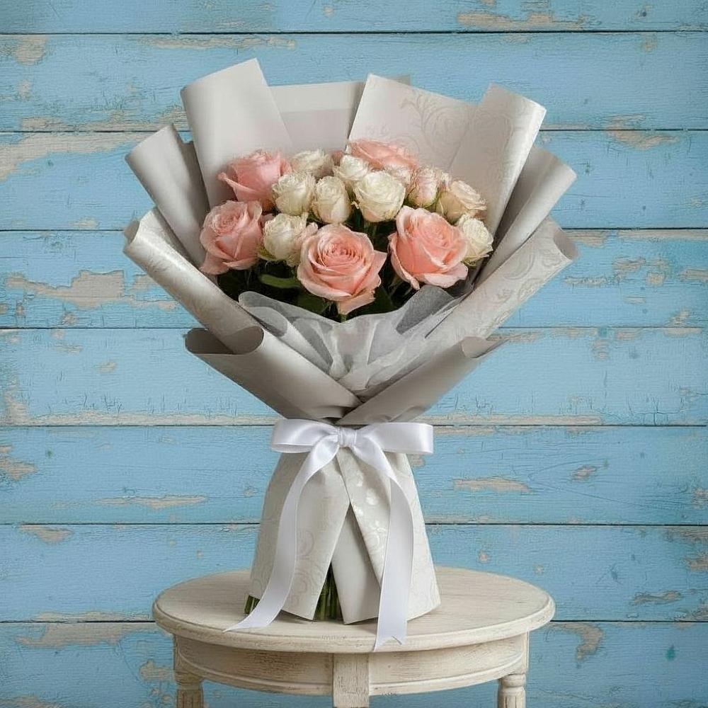 Букет цветов из: Розы в Камышла