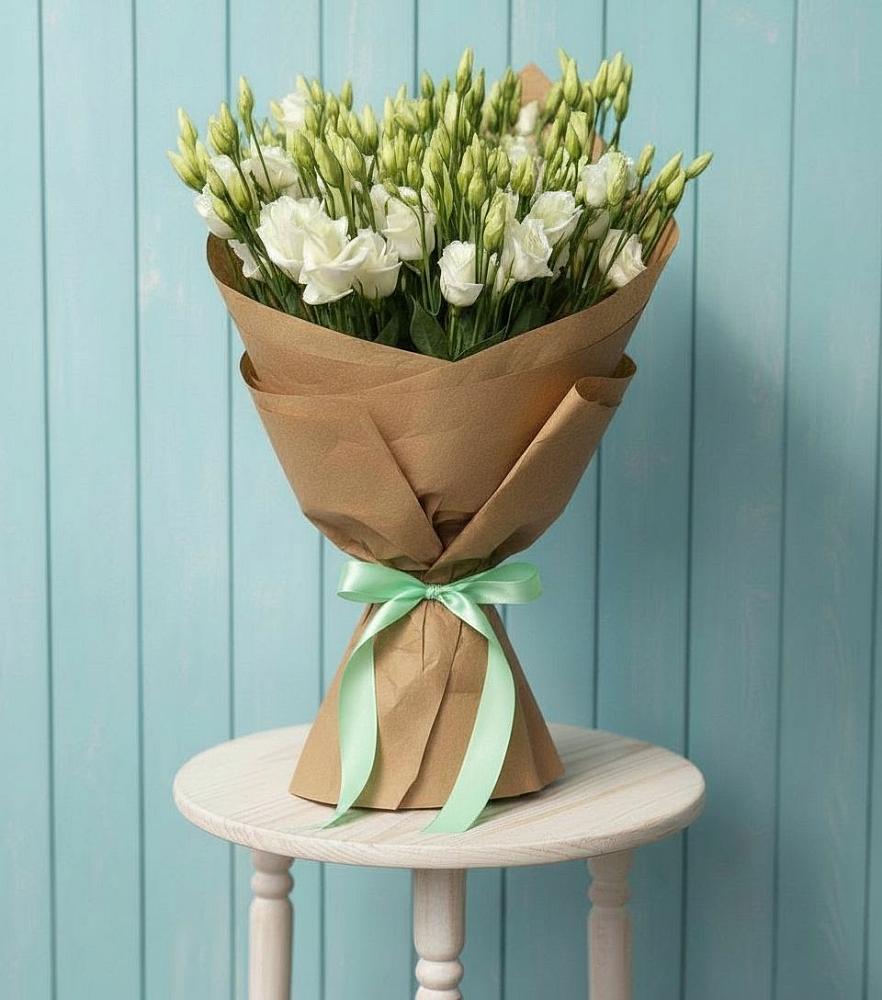 Букет цветов из: Лизиантусы в Камышла