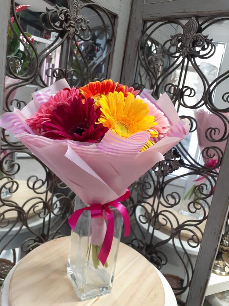 Букет цветов из: Герберы в Камышла