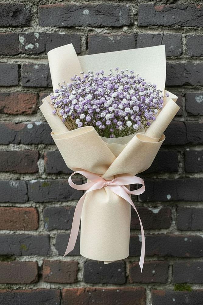 Букет цветов из: Гипсофила в Камышла