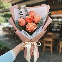 Букет цветов из:  Розы в Камышла
