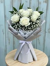 Букет цветов из:  Розы в Камышла