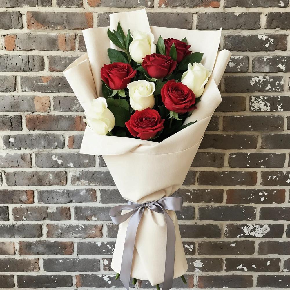 Букет цветов из: Розы в Камышла