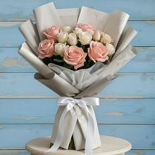 Букет цветов из:  Розы в Камышла