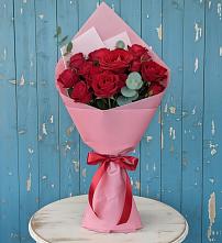 Букет цветов из:  Розы в Камышла