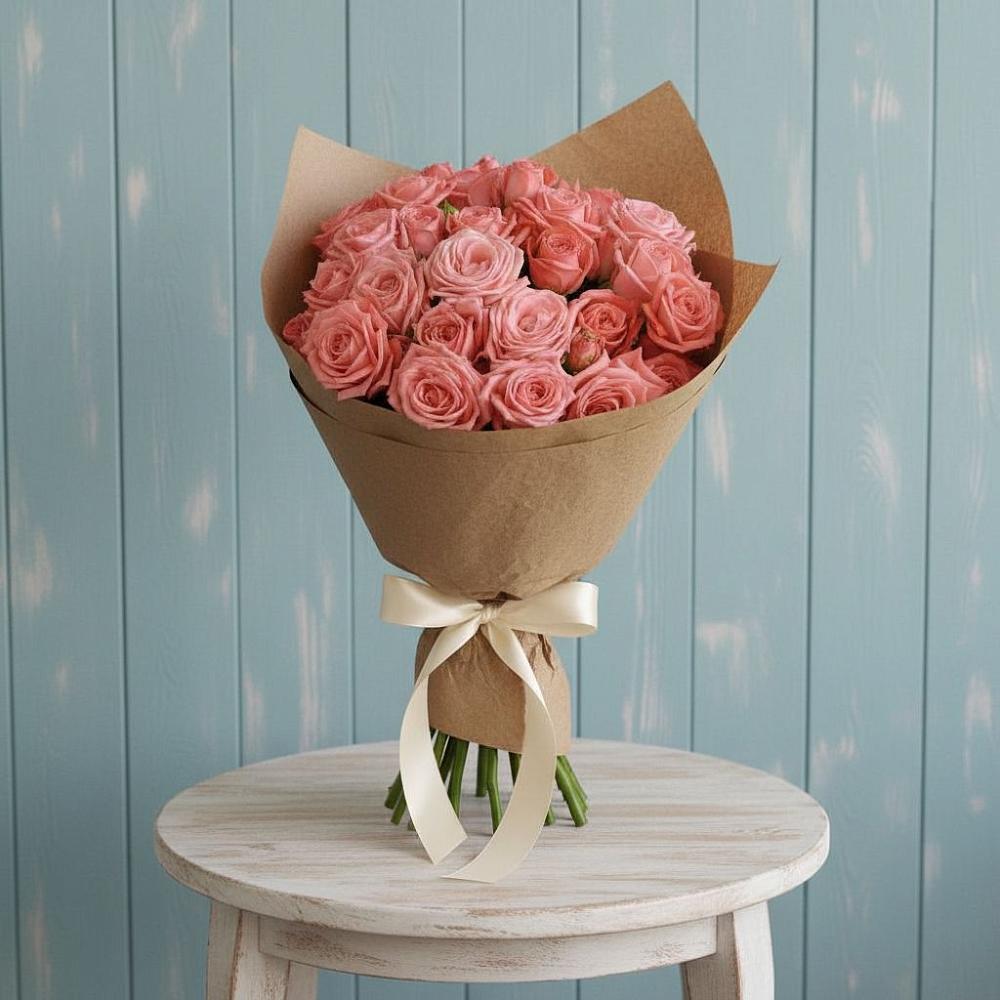 Букет цветов из: Розы в Камышла