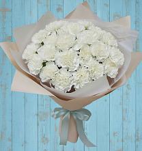 Букет цветов из:  Гвоздики #REPLACE_PRED# Камышла