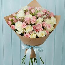 Букет цветов из:  Розы в Камышла
